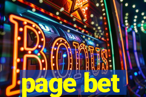 page bet